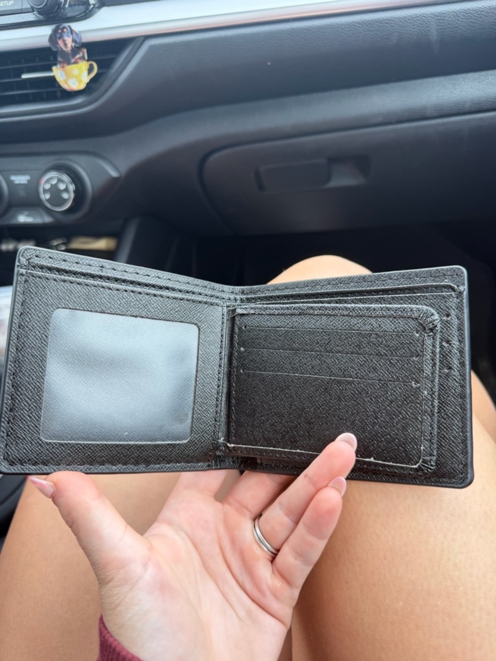 Louis Vuitton Black Embossed Monogram Money Clip Wallet - Picture 4 of 4